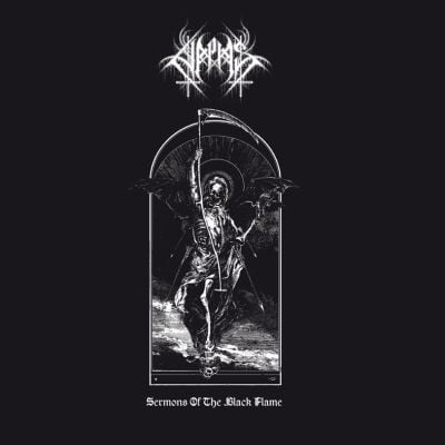 Image of Halphas  "Sermons Of The Black Flame" CD