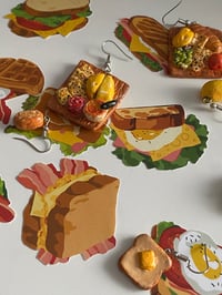 Image 1 of Grab a bite! 🥪 🍳 🥓 🥯 stickers