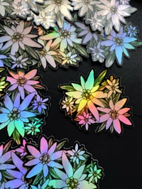 Edelweiss Holographic Sticker