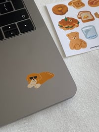 Image 3 of Brunch friends 🥪 🧸 sticker sheet