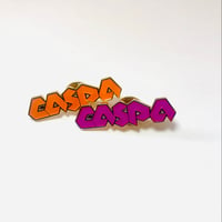 Image 1 of (NEW) Caspa Premium Pin Badge & Sticker Set