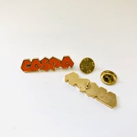 Image 2 of (NEW) Caspa Premium Pin Badge & Sticker Set