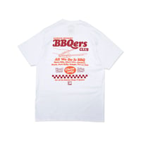 Image 2 of BBQERS TEE WHT