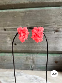 Image 4 of Sugar Neon Red Earrings