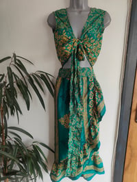 Image 9 of Pasha Co ord set top and frill wrap skirt 