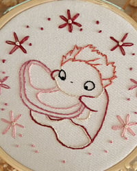 Image 2 of Embroidery - Ponyo