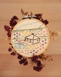 Image 1 of Embroidery - Howl's house
