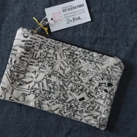 Image 1 of Sheffield printed vintage map pouch