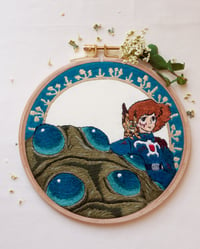 Image 1 of Embroidery - Nausicaa and Omu
