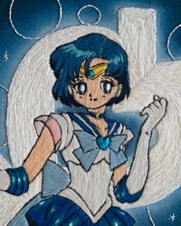 Image 2 of Embroidery - Sailor Mercury