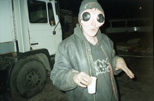 Image of ‘New Year’s alien. Badalona’, 2001 