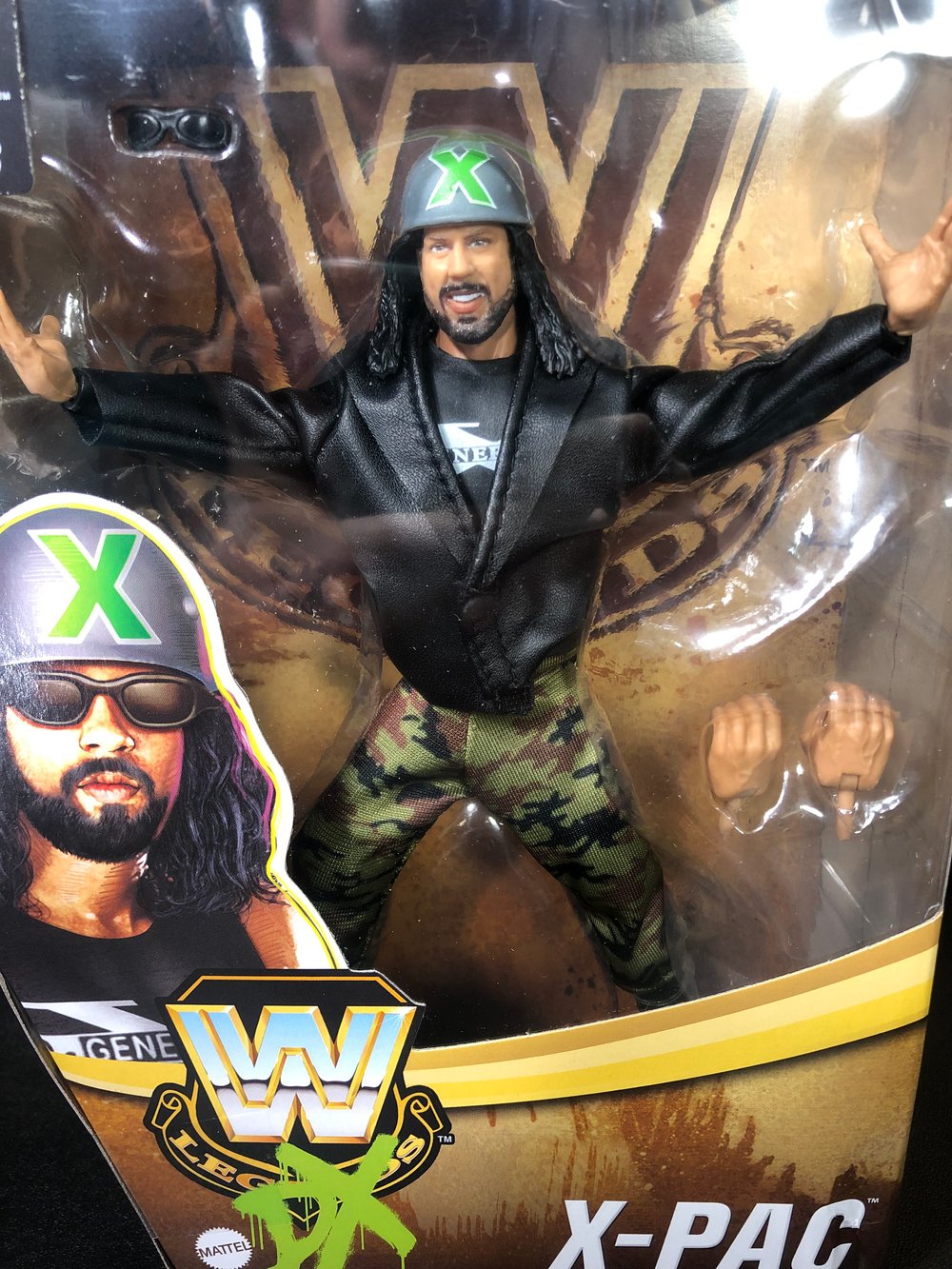 WWE Mattel Elite Legends Series 16 X-Pac Figure DX Attire