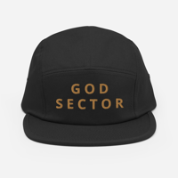 Image 2 of God Sector | embroidered | 5-Panel Cap