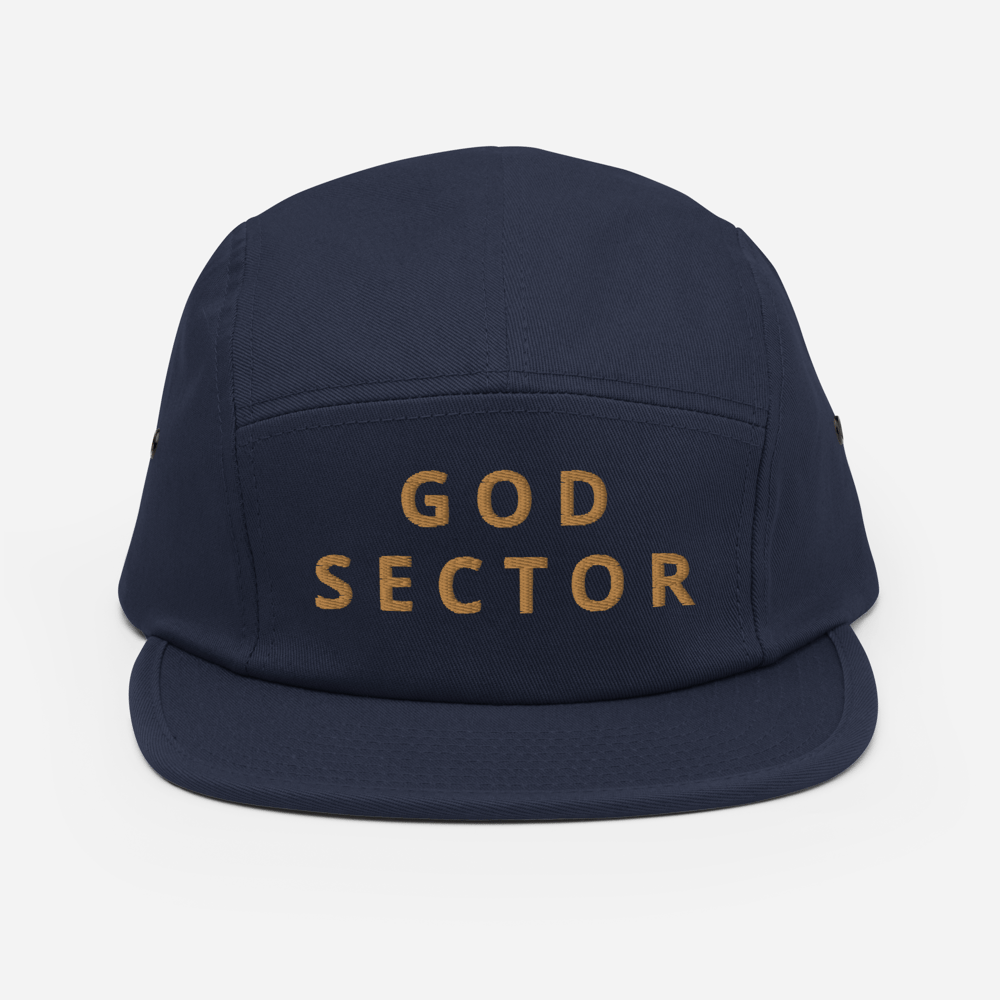 God Sector | embroidered | 5-Panel Cap