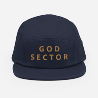 Image 6 of God Sector | embroidered | 5-Panel Cap