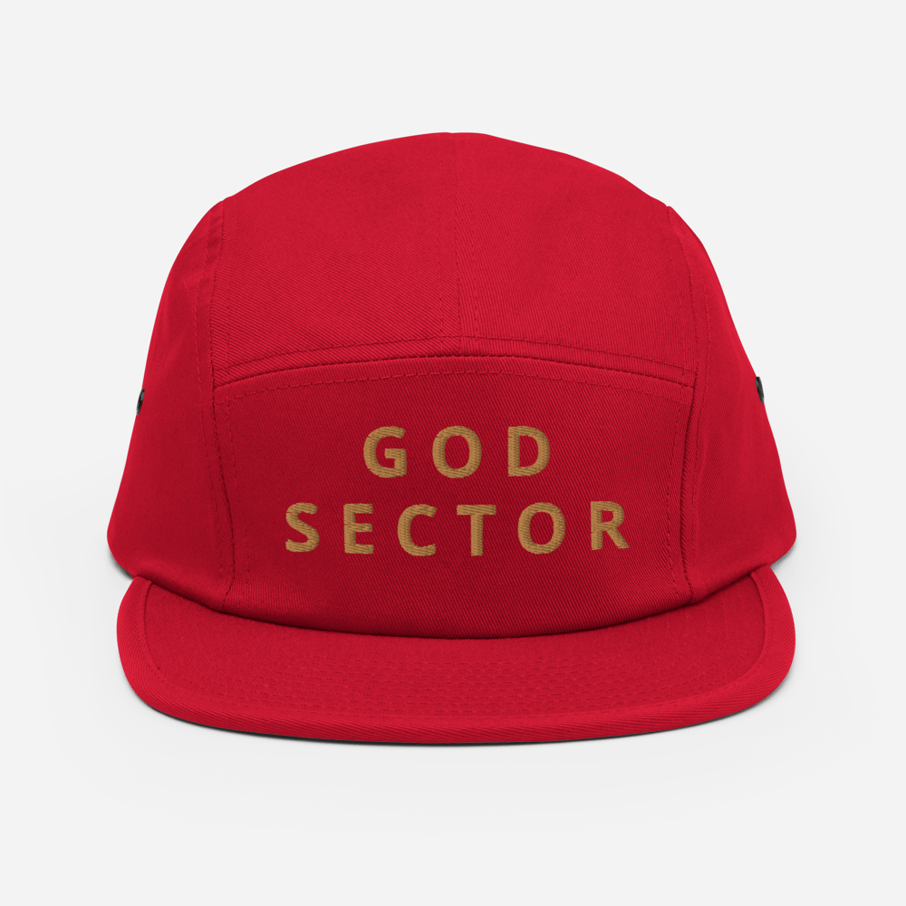 God Sector | embroidered | 5-Panel Cap