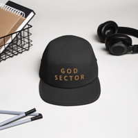 Image 10 of God Sector | embroidered | 5-Panel Cap