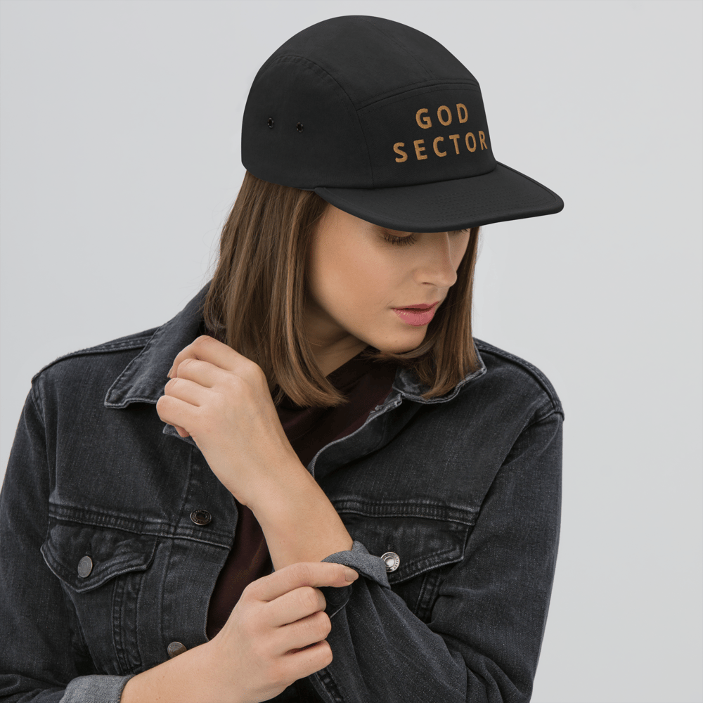God Sector | embroidered | 5-Panel Cap