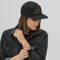 Image 1 of God Sector | embroidered | 5-Panel Cap