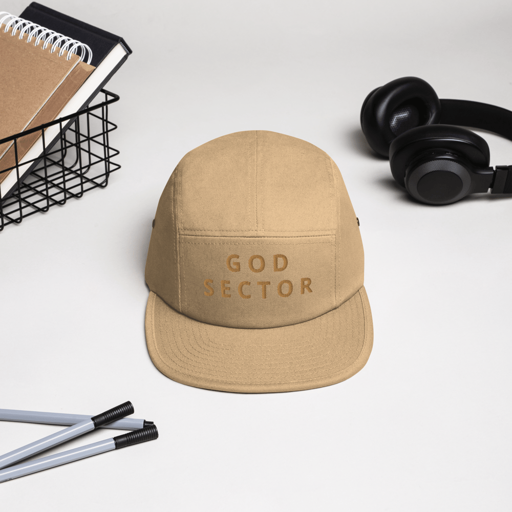 God Sector | embroidered | 5-Panel Cap