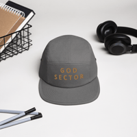 Image 15 of God Sector | embroidered | 5-Panel Cap