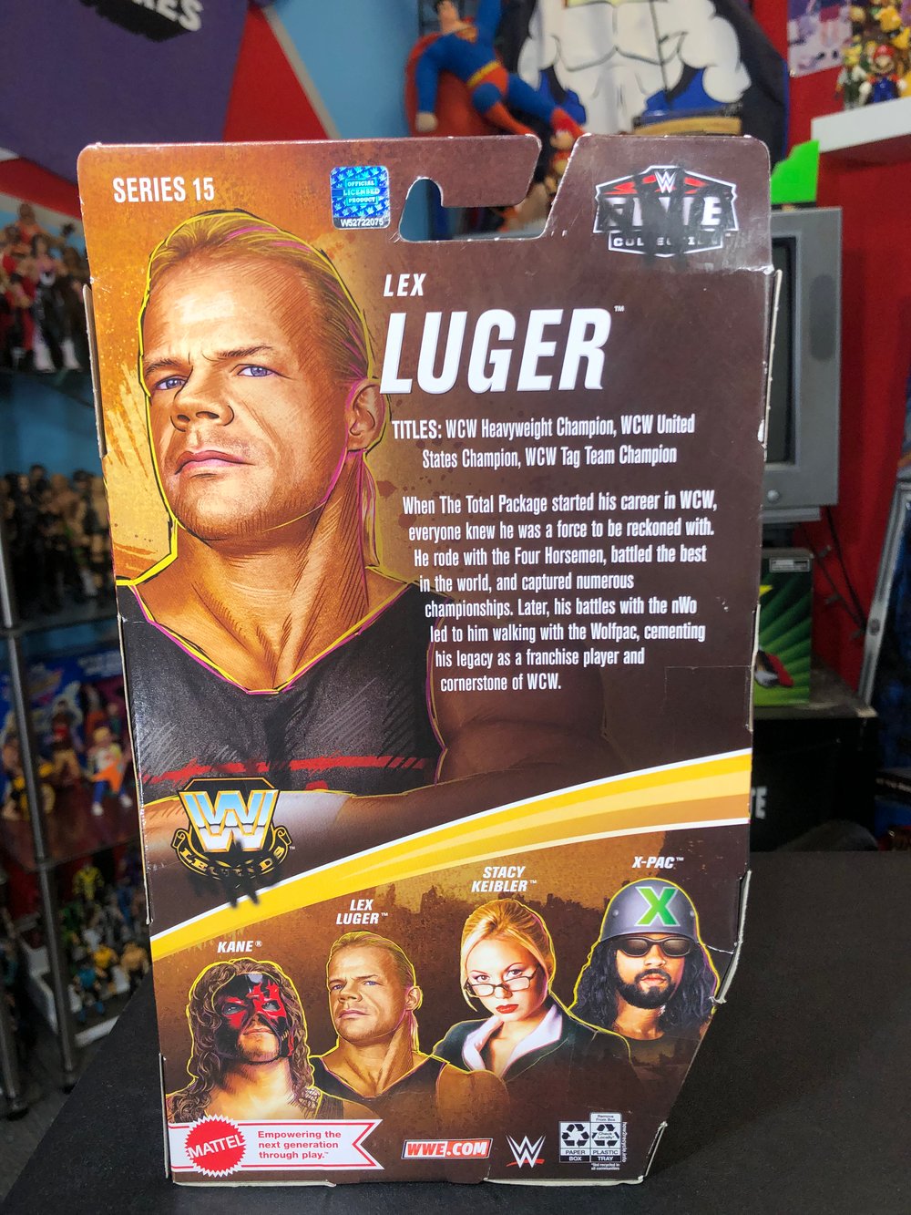 WWE Mattel Elite Legends Series 15 Lex Luger Figure