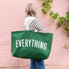 EVERYTHING OVERSIZED TOTE BAG - Green