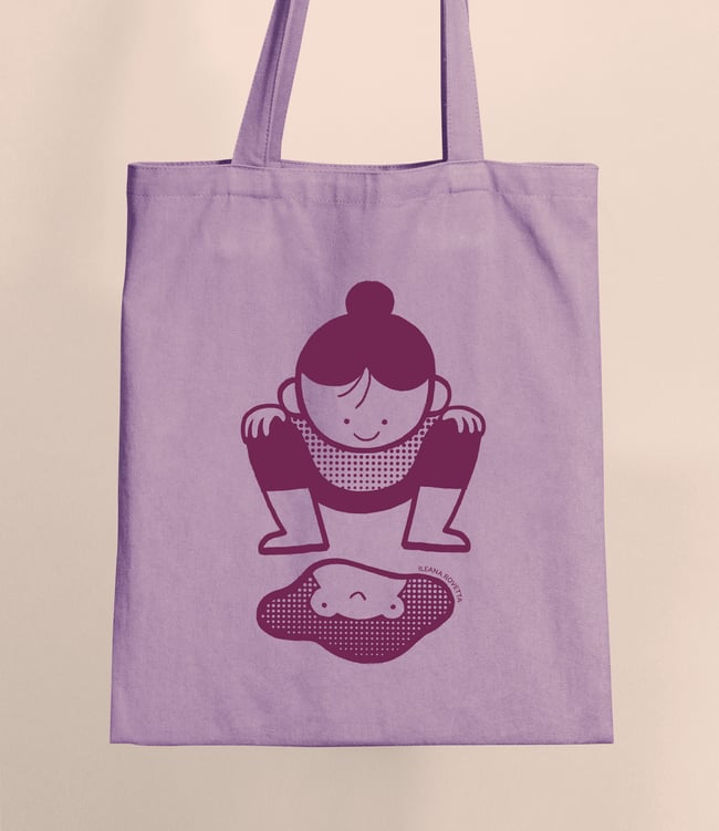 Lavender Tote Bag