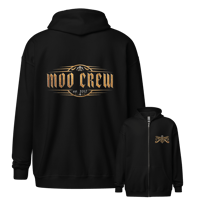 Image 1 of MOO Crew Zip Hoodie