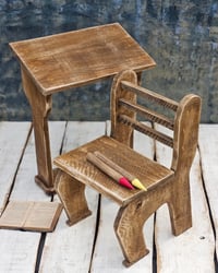 Image 3 of Wooden  desk   set