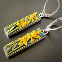Image 2 of Daffodil Earrings