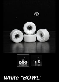 Maple wheels Bowl white