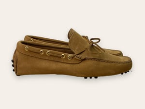 Image of Driver sand suede by Brugnoli