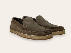 Image of Espadrillas taupe suede by Brugnoli