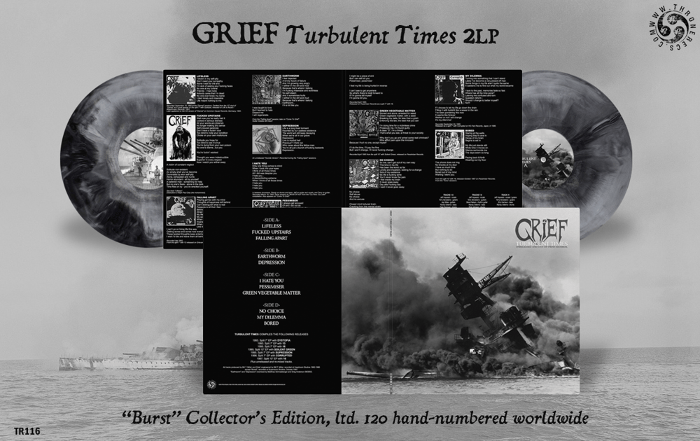 GRIEF – Turbulent Times | VINYL 2LP