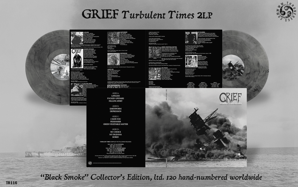 GRIEF - Turbulent Times | VINYL 2LP