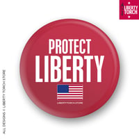 Image 1 of Protect Liberty 1.25" Button