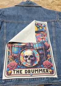 Image 2 of Tarot Theme : THE DRUMMER Back Patch