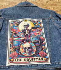 Image 1 of Tarot Theme : THE DRUMMER Back Patch