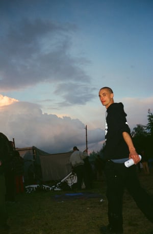 Image of ‘Mark on a mission. French teknival’, 1994 - SEANA GAVIN
