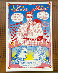 Image 5 of Love Man Risograph Poster 