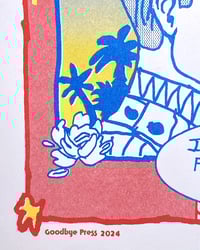 Image 4 of Love Man Risograph Poster