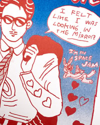 Image 2 of Love Man Risograph Poster 
