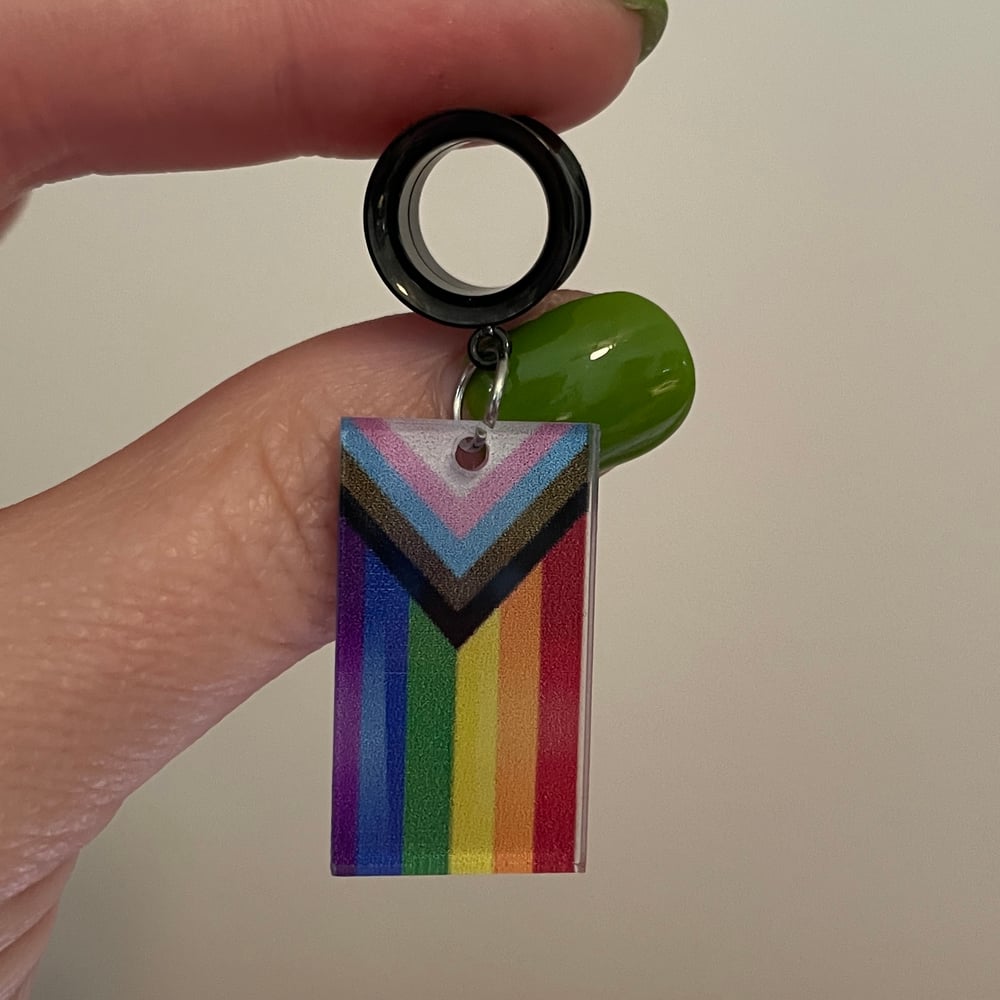 Image of Pride Tunnel Dangles (sizes 2g-2")