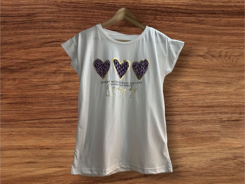 Image of Inspire Purple T shirt