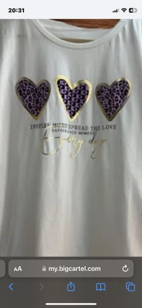 Image 2 of Inspire Purple T shirt