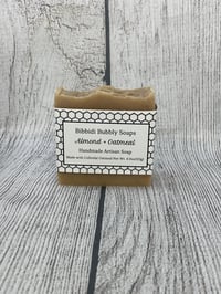 Image 1 of Almond and Oatmeal Bar Soap