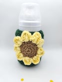Sunflower Baby Bottle Cover