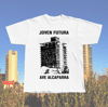 Camiseta Blanca Ave Alcaparra "Joven Futura"