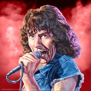 AC/DC Super7 ReAction Figure – Bon Scott